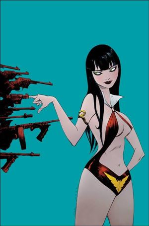 Vampirella vs. the Superpowers issue 3-L Jae Lee 1:25 Virgin Cover