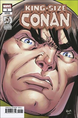 King-Size Conan issue 1-C Todd Nauck Marvel Headshot Cover