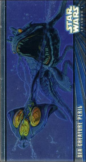 Star Wars: Episode I Widevision: Series 2 (Chromium Subset) card C1 Sea Creature Peril