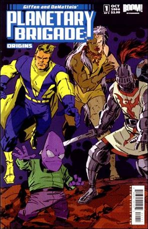 Planetary Brigade: Origins issue 1-B New School Cover