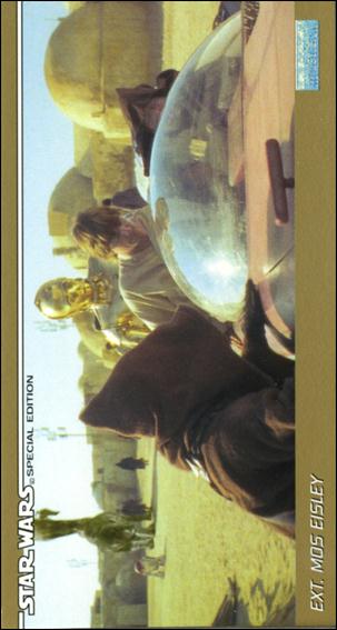 Star Wars Trilogy Special Edition Widevision  (Base Set) card 17 Ext. Mos Eisley
