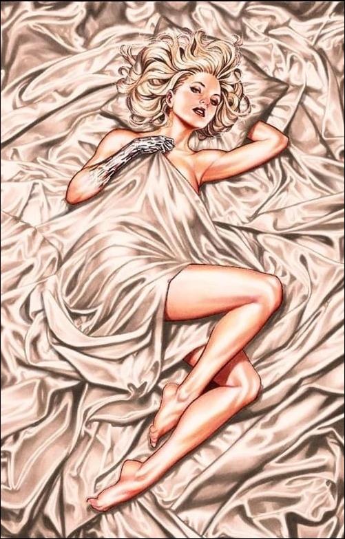 Immortal X-Men issue 4-F Mark Brooks San Diego Comic-Con White Cover
