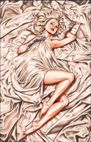 Immortal X-Men issue 4-F Mark Brooks San Diego Comic-Con White Cover