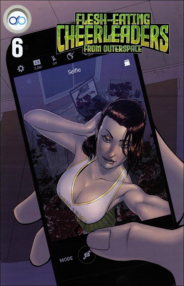 Flesh-Eating Cheerleaders from Outer Space issue 6 Felipe Obando Cover