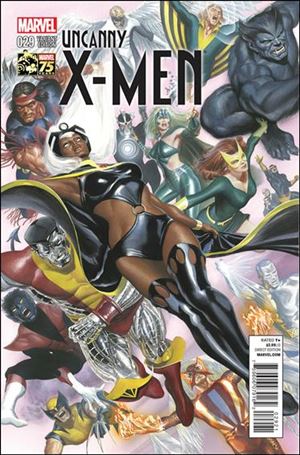 Uncanny X-Men (2013) issue 29-B Alex Ross 1:75 Marvel 75th Anniversary Cover