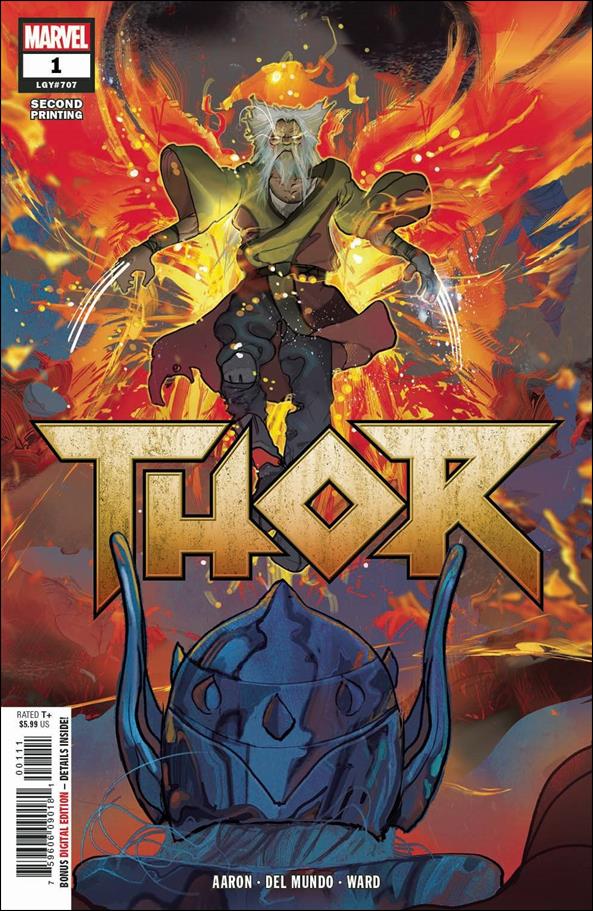 Thor (2018) issue 1-K  Michael Del Mundo Wolverine Cover (2nd Printing)