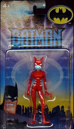 Batman (Animated) figure 8 Catwoman (Selina Kyle - Red Costume) (DC Bullet)