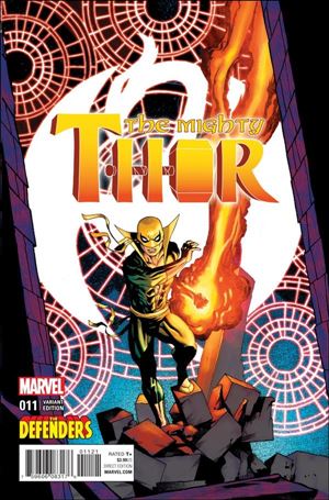 Mighty Thor (2016) issue 11-C Mike McKone  Defenders Cover