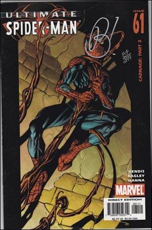 Ultimate Spider-Man (2000) issue 61-B Dynamic Forces (signed by Brian Bendis) 1/299
