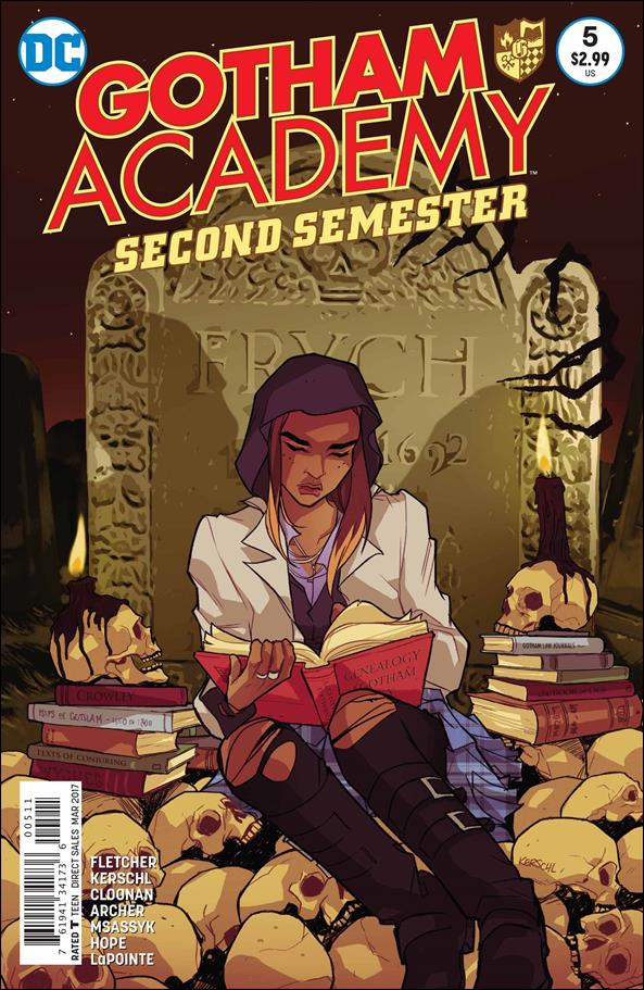 Gotham Academy: Second Semester issue 5 Karl Kerschl Cover