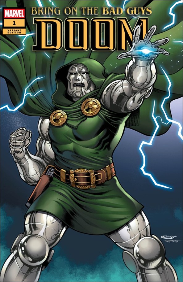 Bring on the Bad Guys: Doom issue 1-K Retailer Exclusive Sajad Shah Cover