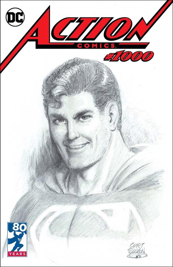 Action Comics (1938) issue 1000-KQ Dynamic Forces Curt Swan Cover 1/4000