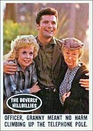 Beverly Hillbillies (Base Set) card 2 Officer, Granny Meant no Harm Climbing 