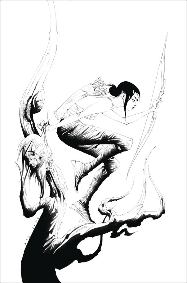 White Ash: Season 2 issue 1-E Jae Lee Cover 1:25 Virgin Black & White Cover