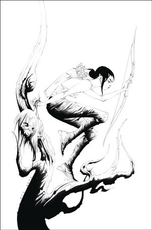 White Ash: Season 2 issue 1-E Jae Lee Cover 1:25 Virgin Black & White Cover