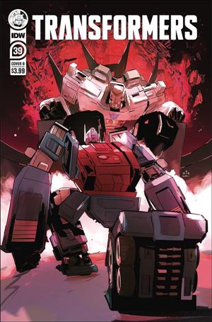 Transformers (2019) issue 39-B Stefano Simone Cover