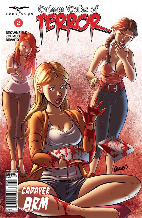 Grimm Tales of Terror Volume 3 issue 2-B Gregbo Watson Cover