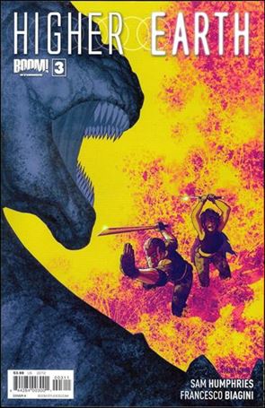 Higher Earth issue 3 Frazer Irving Cover