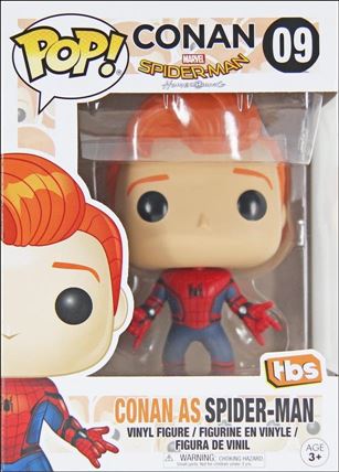 POP! Conan figure 9 Conan as Spider-Man SDCC 2017