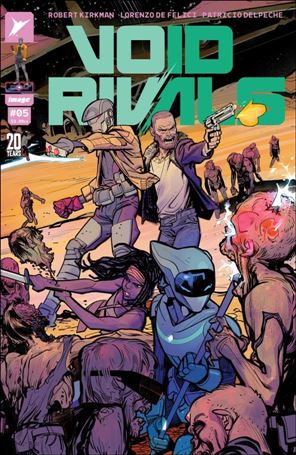 Void Rivals issue 5-F Conor Hughes TWD 20th Anniversary Cover