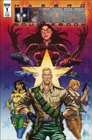 Hasbro Heroes Sourcebook issue 1-B Sam Lotfi Subscription Cover