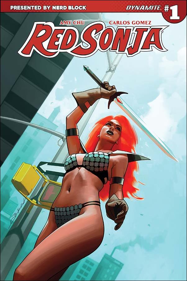 Red Sonja (2017) issue 1-O Jeff Dekal Nerd Block Exclusive Cover
