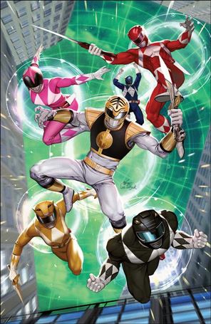 Mighty Morphin issue 6-D InHyuk Lee 1:10 Virgin Cover