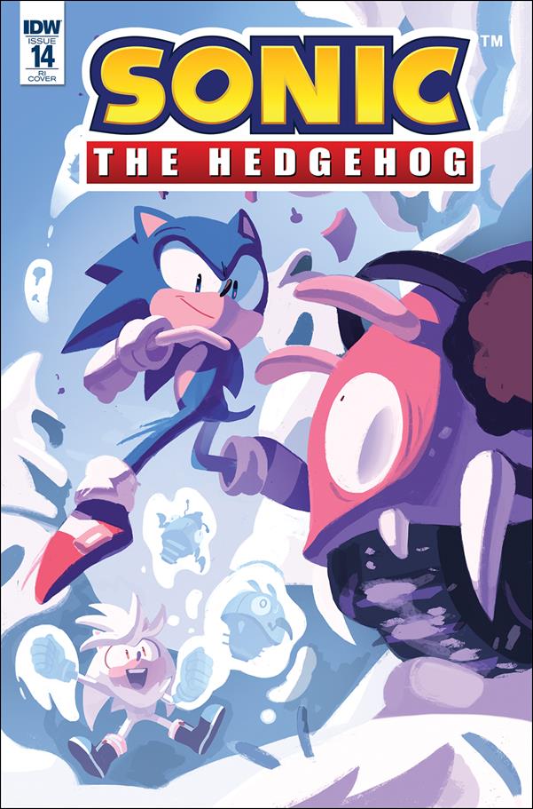 Sonic the Hedgehog (2018) issue 14-C Nathalie Fourdraine 1:10 Cover
