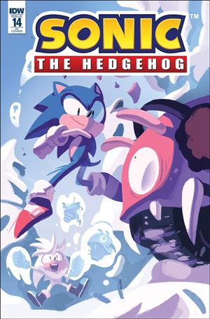 Sonic the Hedgehog (2018) issue 14-C Nathalie Fourdraine 1:10 Cover