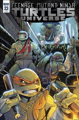 Teenage Mutant Ninja Turtles Universe issue 23-C Marco Itri 1:10 Cover