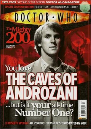 Doctor Who Magazine issue 413-B Peter Davison Cover