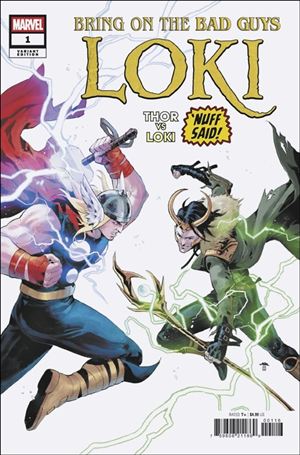 Bring on the Bad Guys: Loki issue 1-F Anand Ramcheron 1:25 Cover