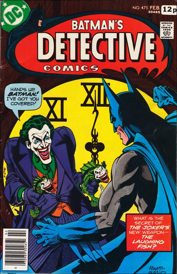 Detective Comics (1937) issue 475-B UK Price Cover