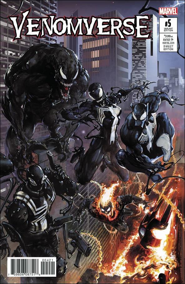 Venomverse issue 5-C Clayton Crain Connecting Cover