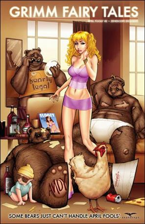 Grimm Fairy Tales: April Fools' Edition issue 2-B Talent Caldwell Cover 1/500