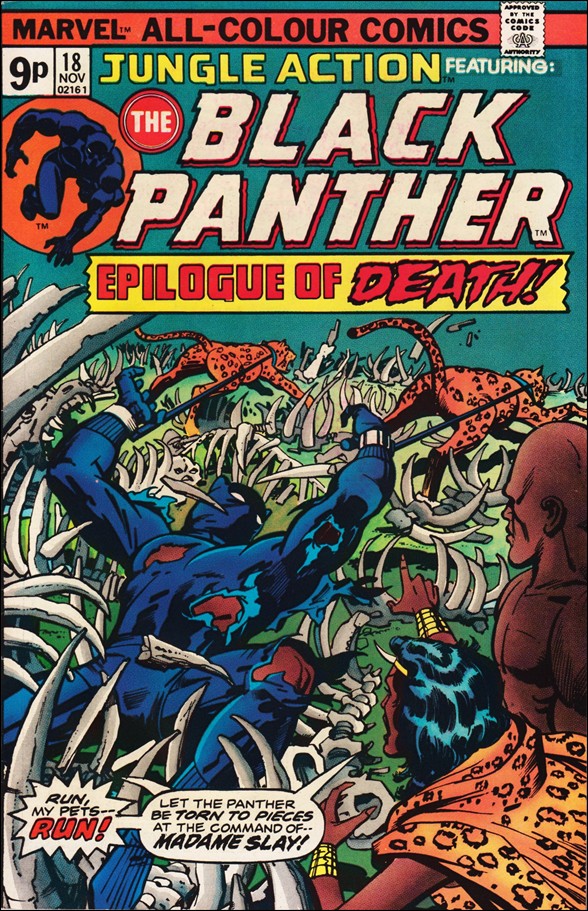 Jungle Action (1972) issue 18-B UK Price Cover