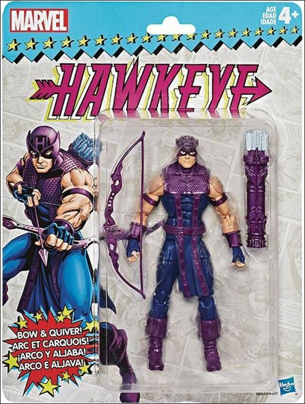 Marvel Legends Retro (Vintage Series) figure 9 Hawkeye