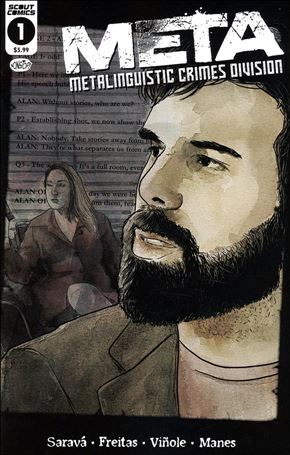 Meta: Metalinguistic Crimes Division issue 1-B Andre Freitas Cover