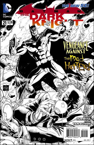 Batman: The Dark Knight (2011/11) issue 21-B 1:25 Black and White Cover