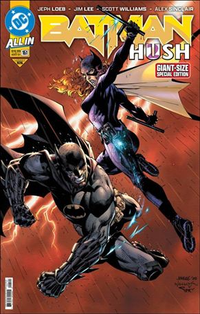 Batman (2016) issue 161-LA Jim Lee Giant Sized Treasury Ed. Foil Cover