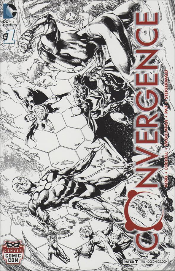 Convergence issue 0-F Denver Comic Con Cover