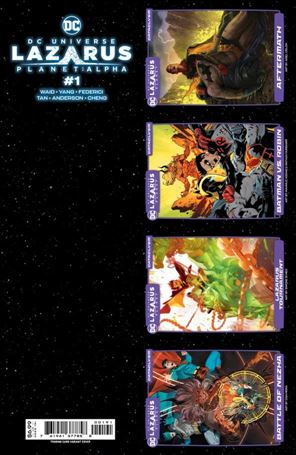 Lazarus Planet: Alpha issue 1-G Trading Card Cardstock Cover