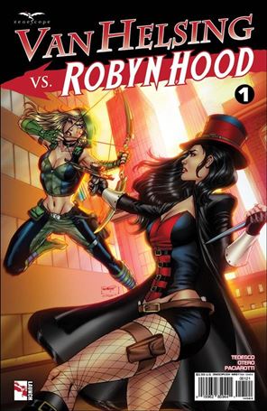 Van Helsing vs Robyn Hood issue 1-B Sheldon Goh Cover