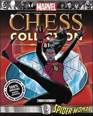 Marvel Chess Collection (UK) issue 81 Spider-Woman (White Bishop)