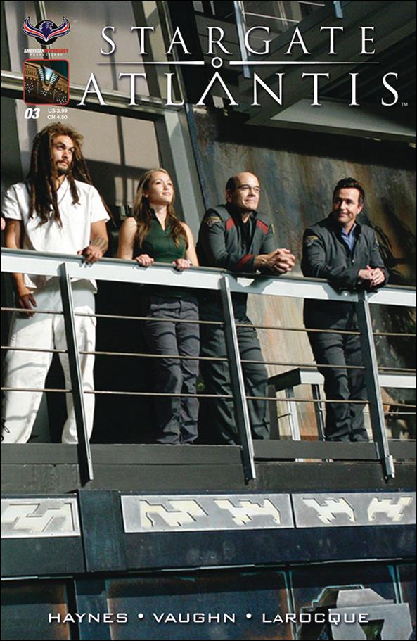 Stargate Atlantis: Back to Pegasus issue 3-B Wraparound Photo Cover