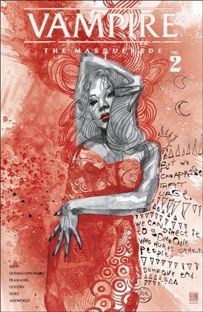 Vampire the Masquerade Winter's Teeth issue 2-C David Mack Foil Cover