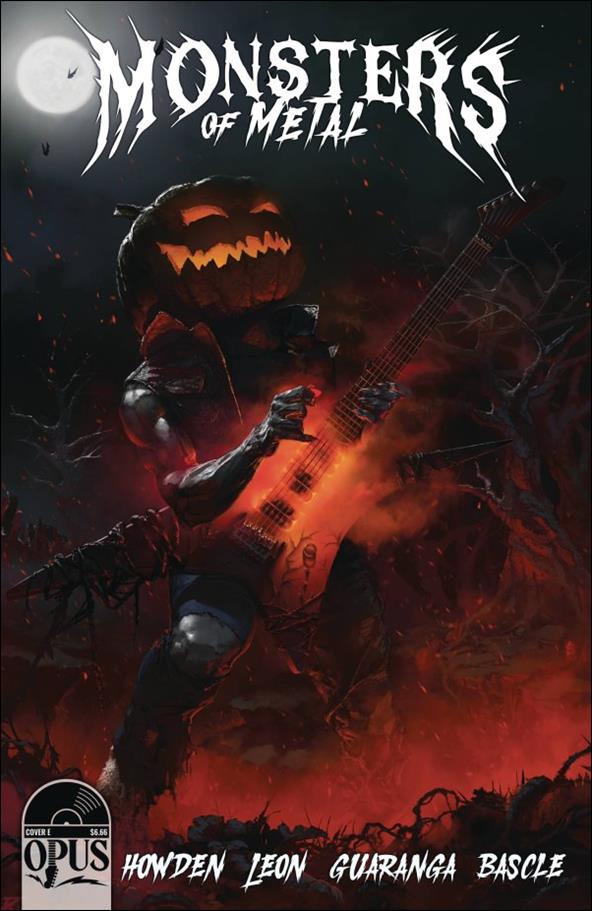 Monsters of Metal issue 1-E Jack-o-Lantern Cover