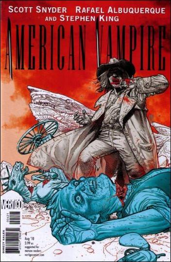 American Vampire issue 4-B J.H. Williams III 1:25 Cover