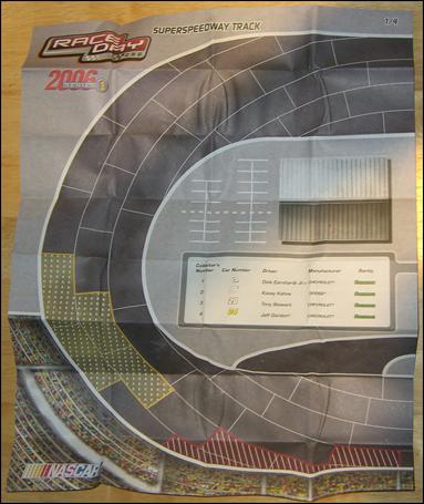 NASCAR Race Day 2006 Series 1 (Track Subset) card 1/4 Superspeedway Track / Short Track