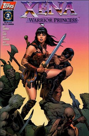 Xena: Warrior Princess (1997) issue 2 Dave Stevens Cover